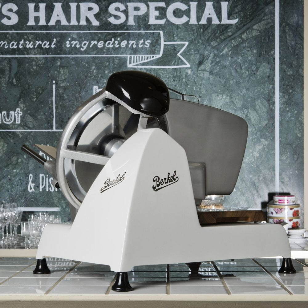 Berkel Red Line 250 Rebanadora Eléctrico 190 W Blanco Aluminio