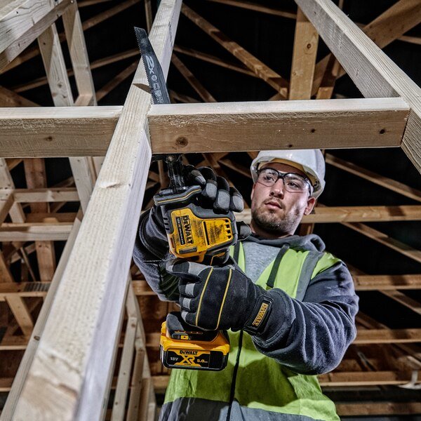 Sierra  Dewalt Dcs369nt-Xj Recíproca 2800 Spm Negro, Amarillo