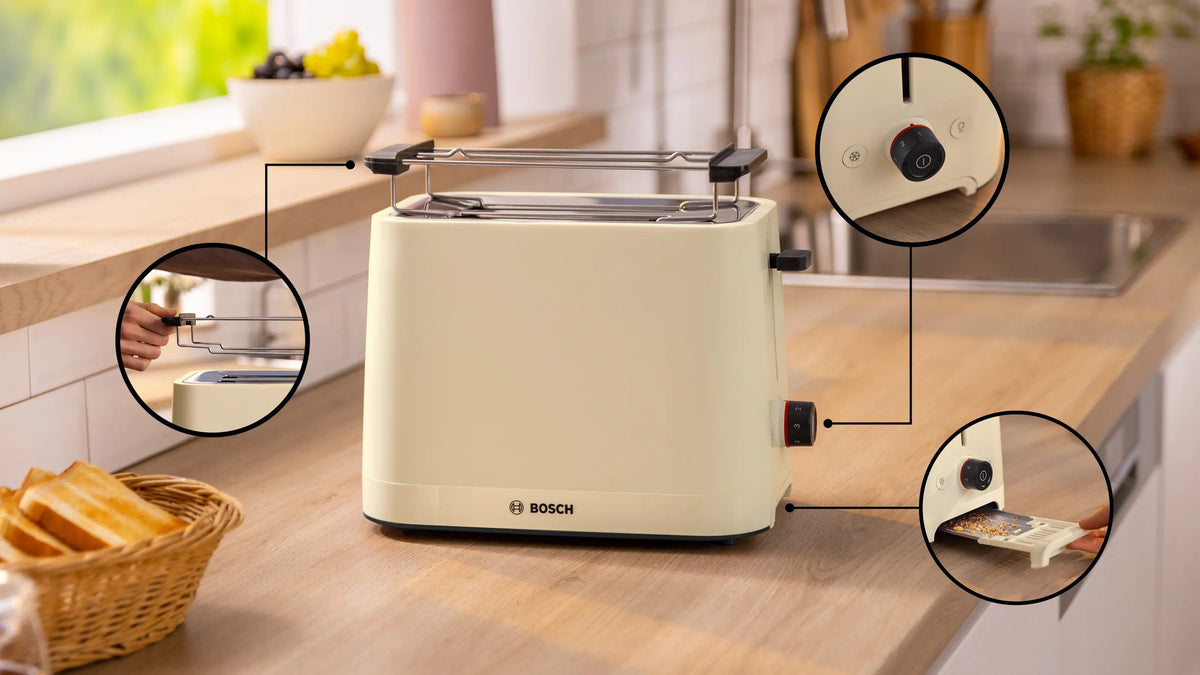 EAN 4242005403073 - Bosch 4 rebanada(s) 950 W Crema de color imagen 9