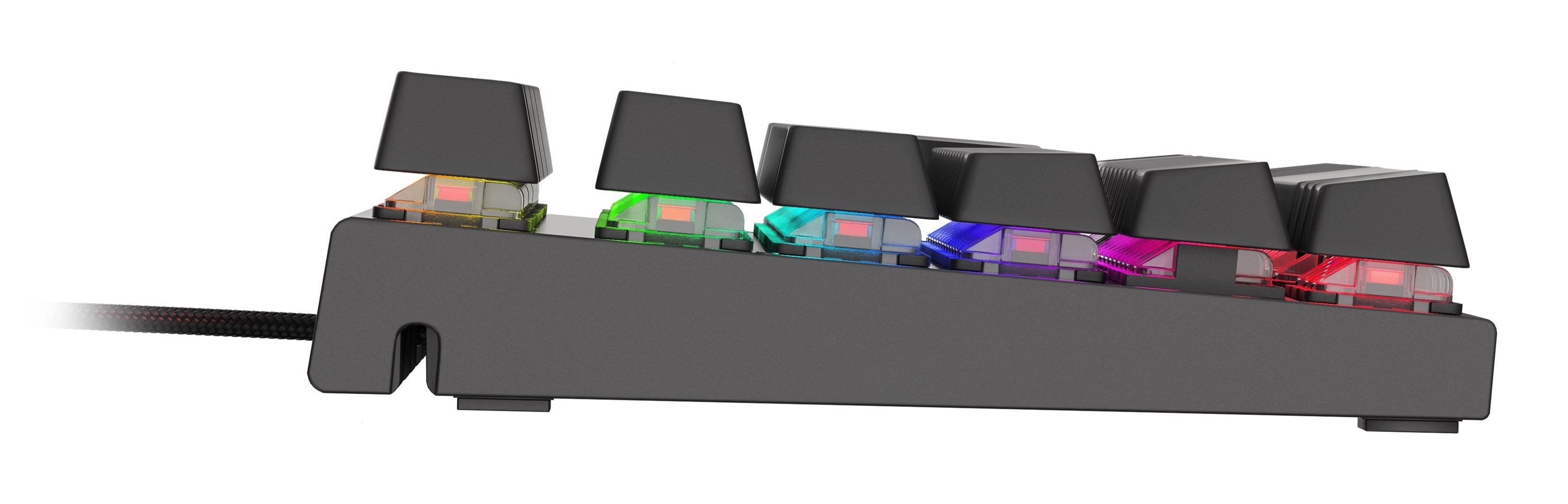 Gaming Keyboard Genesis Thor 300 Tkl Rgb Fr Mechanical Backlight Red Switch