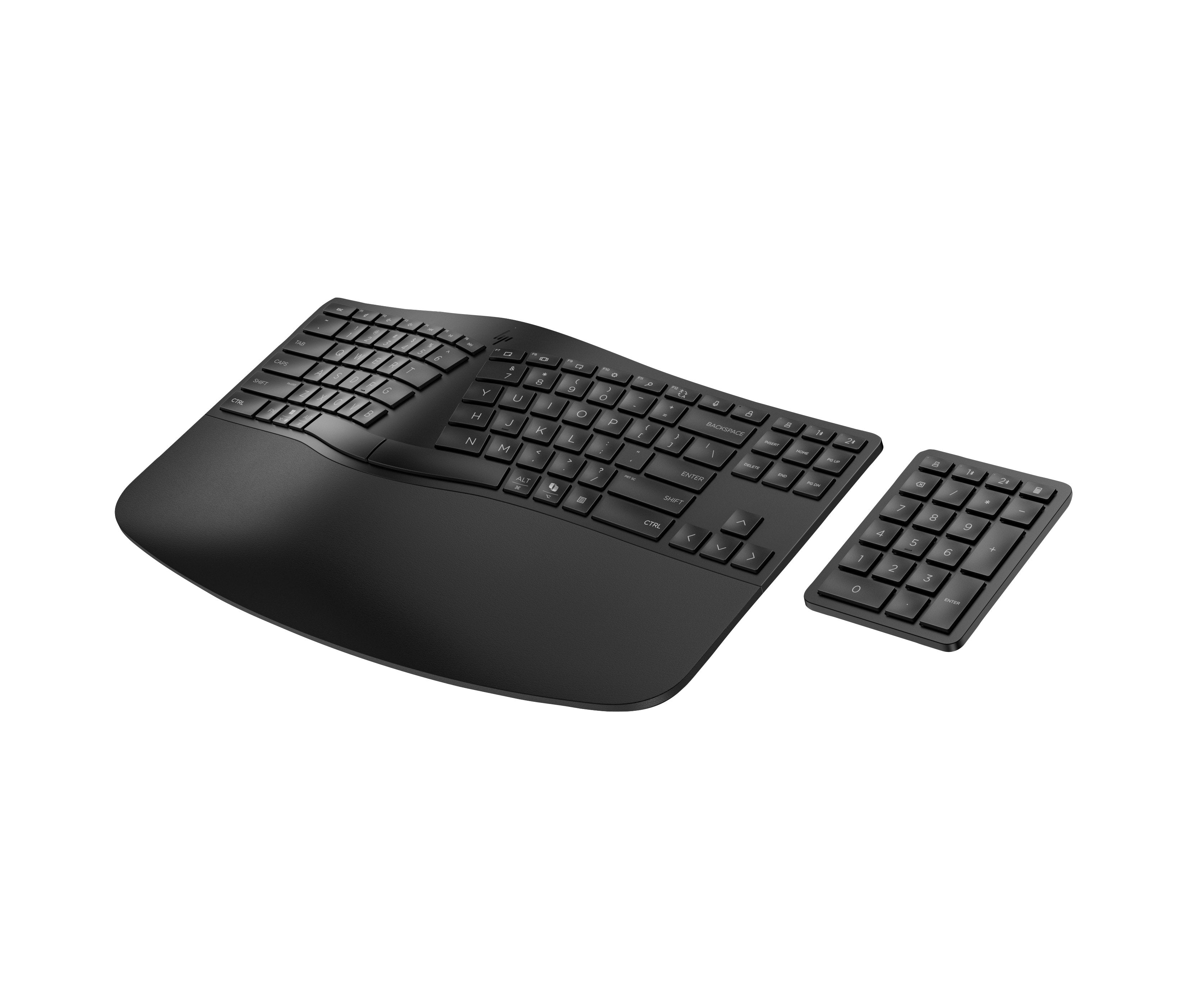 EAN 0197192179260 - HP 960 BLK Ergonomic Wireless Keyboard teclado Hogar RF Wireless + Bluetooth Negro imagen 13