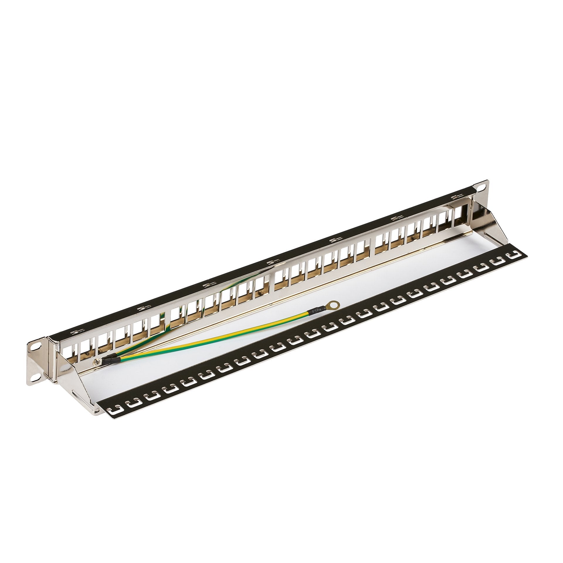 Efb Verteilerfeld 19" 1he, 24-Port, Metall, Metallfarben