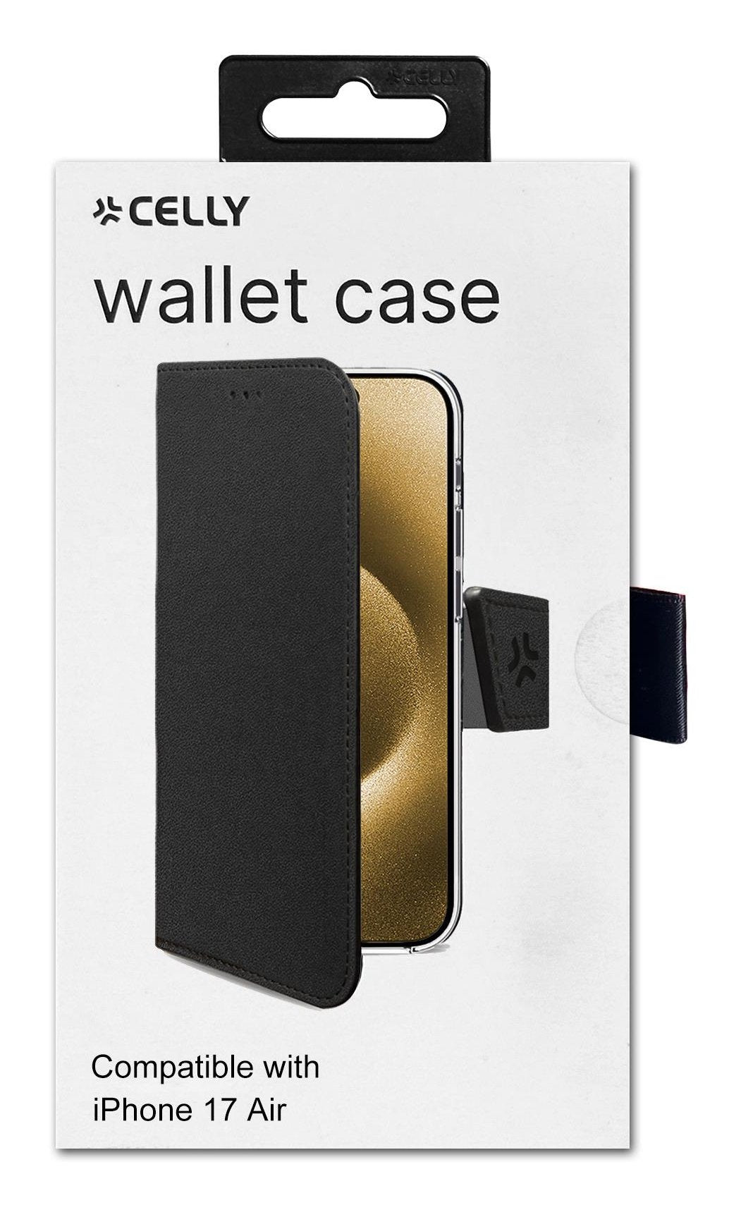 EAN 8021735223207 - Celly WALLY funda para teléfono móvil 16,5 cm (6.5") Funda cartera Negro imagen 5