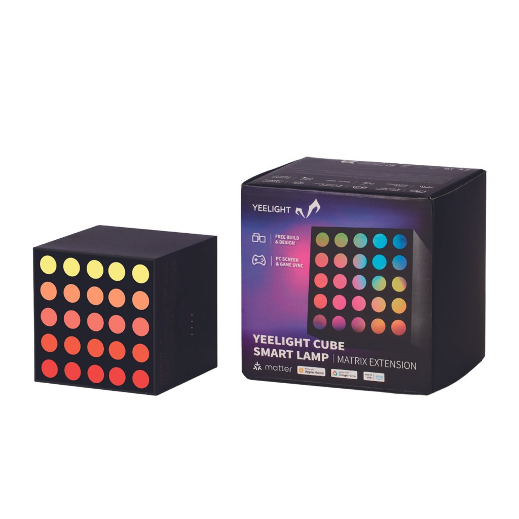 EAN 6924922216933 - Yeelight Cube Lámpara de mesa inteligente Wi-Fi/Bluetooth imagen 1