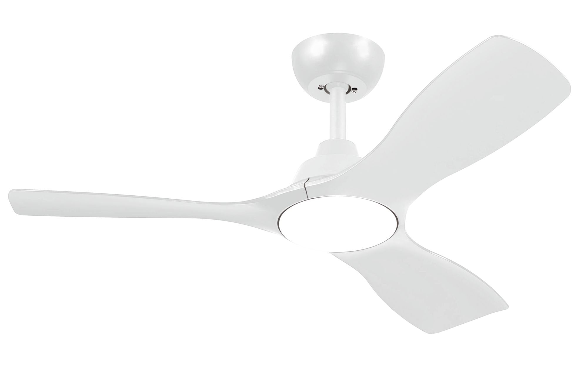 Ventilador De Techo Philips Olas 28+24w Plafon Led 30-43-65k Mando A Distancia Blanco 3 Aspas