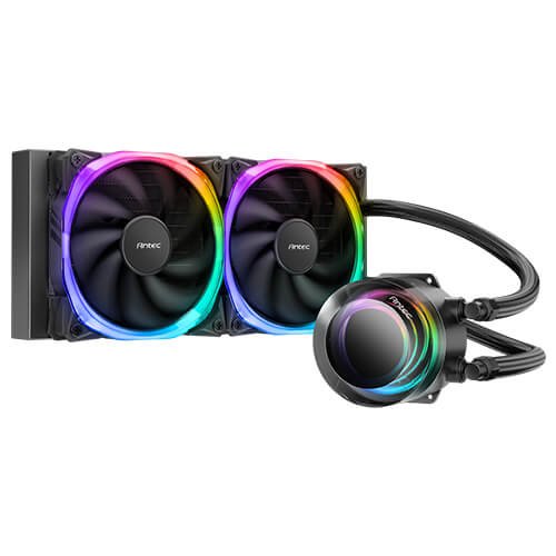 EAN 0761345740463 - Antec VORTEX 240 ARGB Procesador Sistema de refrigeración líquida todo en uno Negro imagen 1