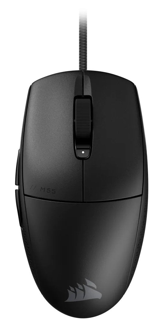 Raton Corsair M55 Ligero, Con Cable, Negro Ch-930f000-Ww