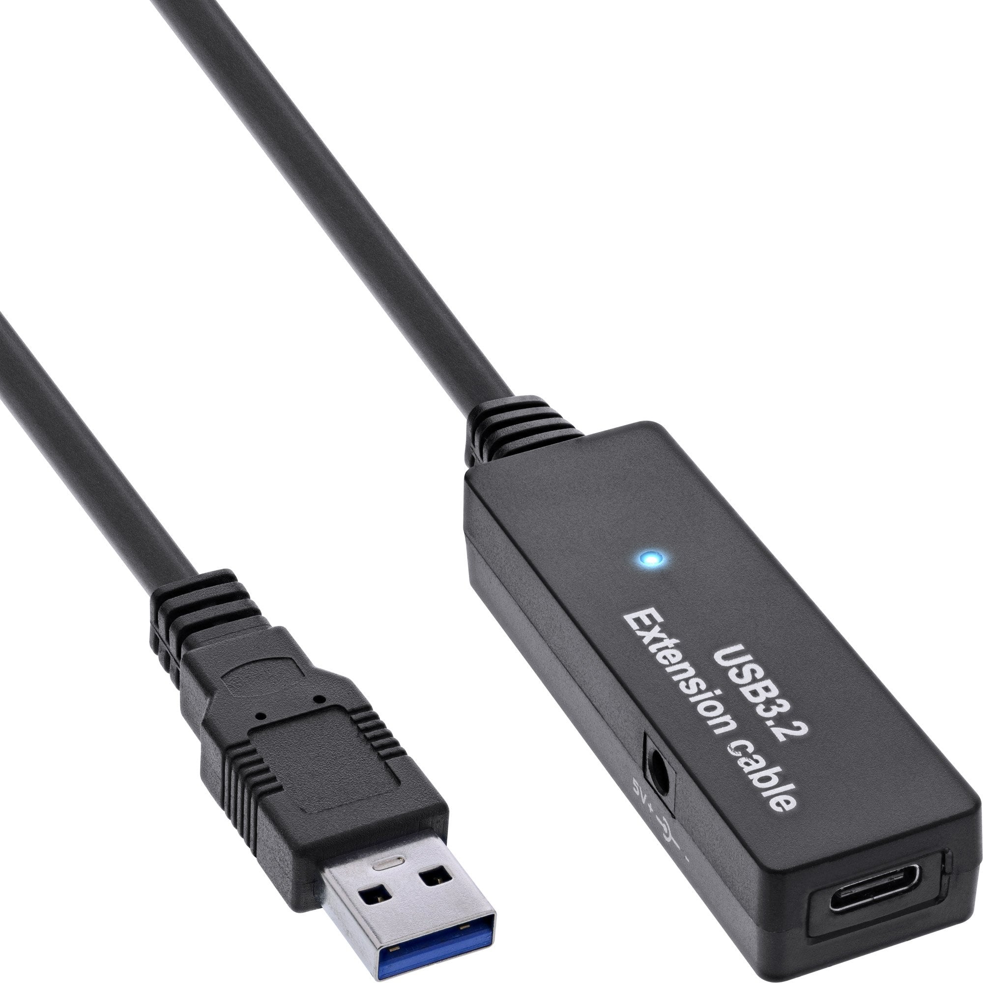 Inline® Usb 3.2 Gen.1 Active Extension, Usb-A Macho A Usb-C Hembra, 5m
