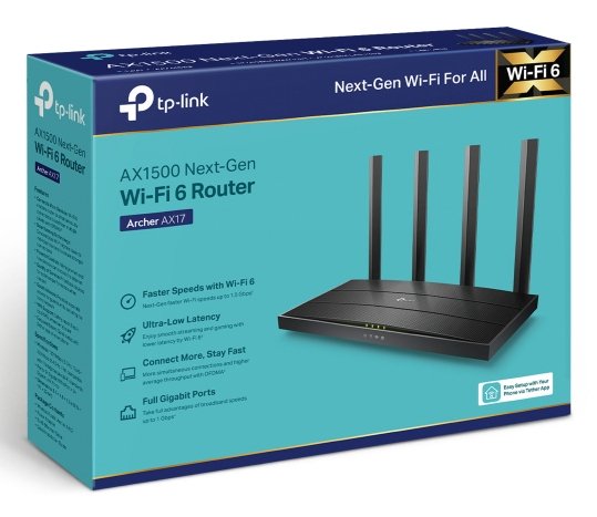 Router  Tp-Link Archer Ax17 Ax1500 Wi-Fi 6