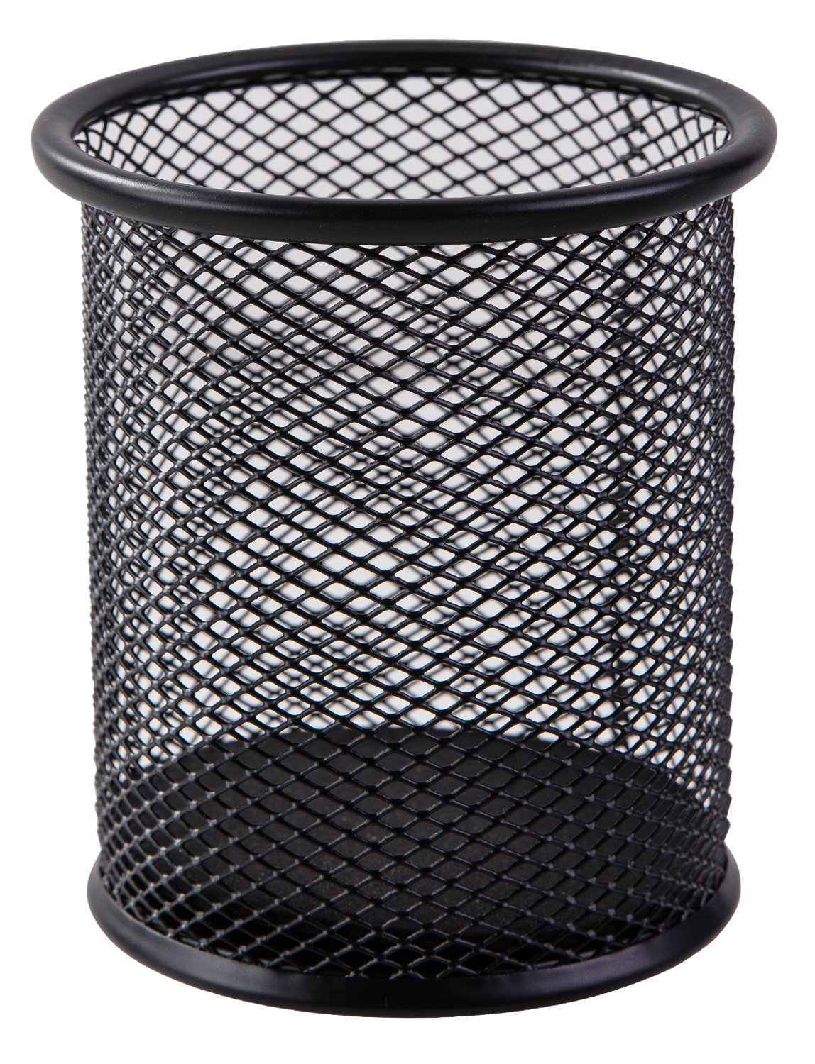Deli Cubilete Metalico De Rejilla Negro