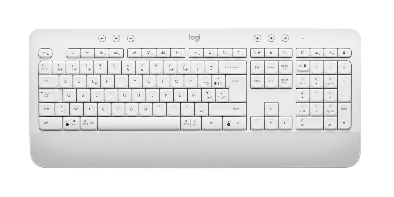EAN 5099206105393 - Logitech 920-011029 teclado Ratón incluido Oficina Bluetooth AZERTY Belga Blanco imagen 4