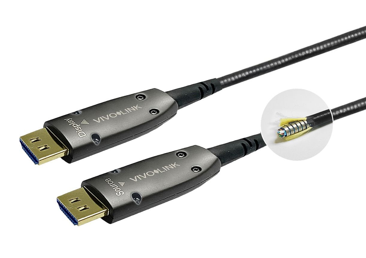 50m Optic Hdmi 4k Amored  Cable On Drum