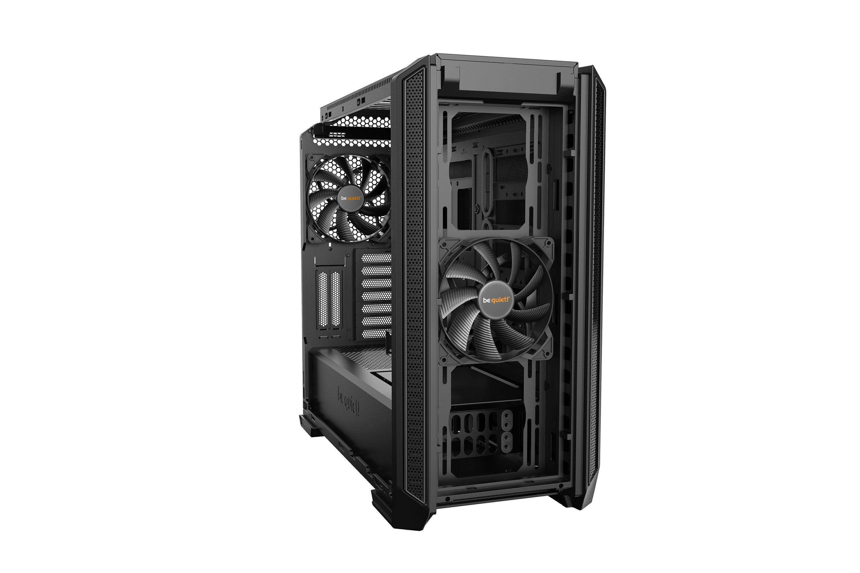 Caja Pc Be Quiet! Torre E-Atx Silent Base 601 Black 2 Ventiladores/Insonorizada Bg026