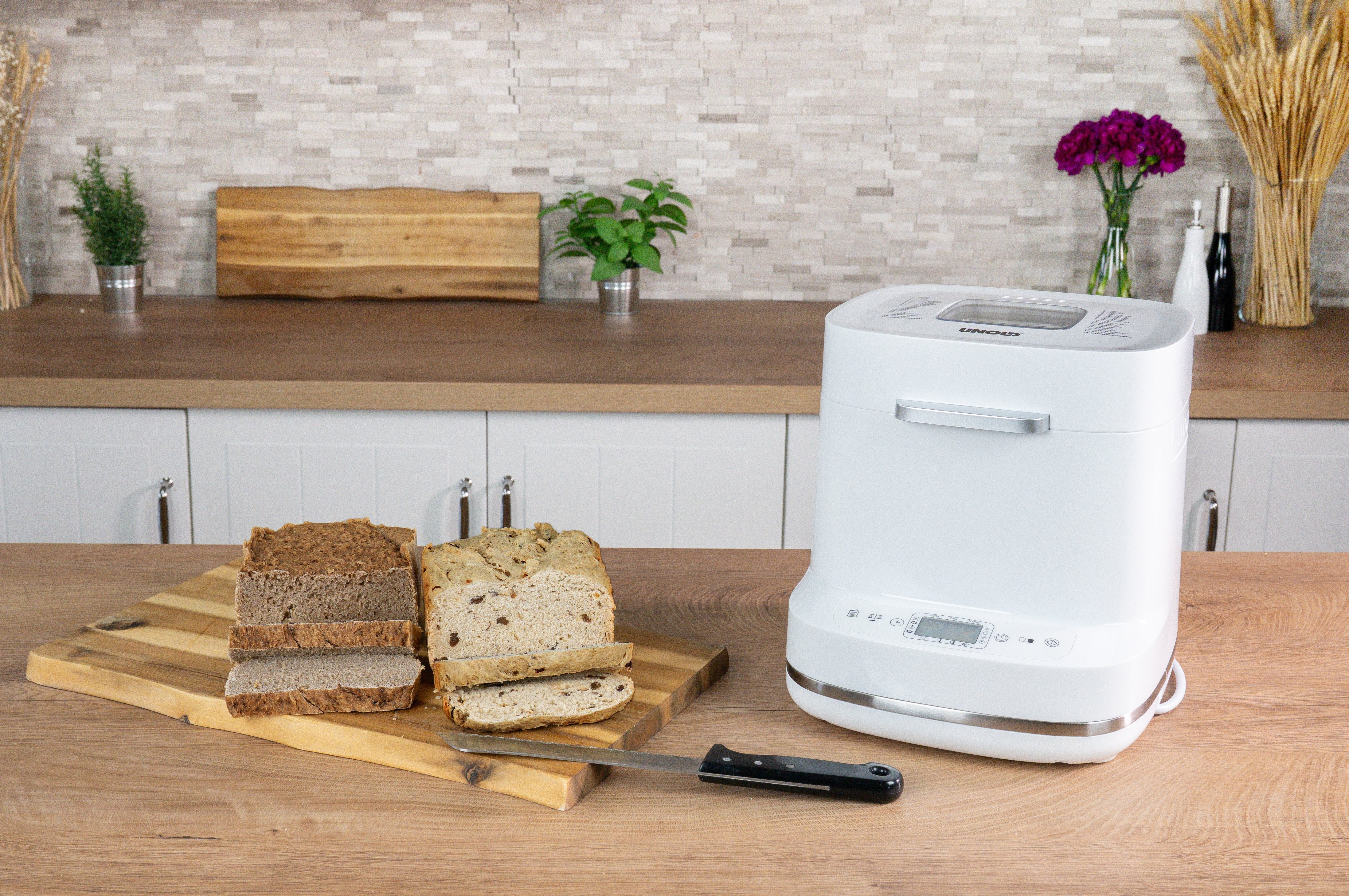 EAN 4011689681202 - Unold Backmeister Bernd 68120 panificadora 550 W Blanco imagen 7