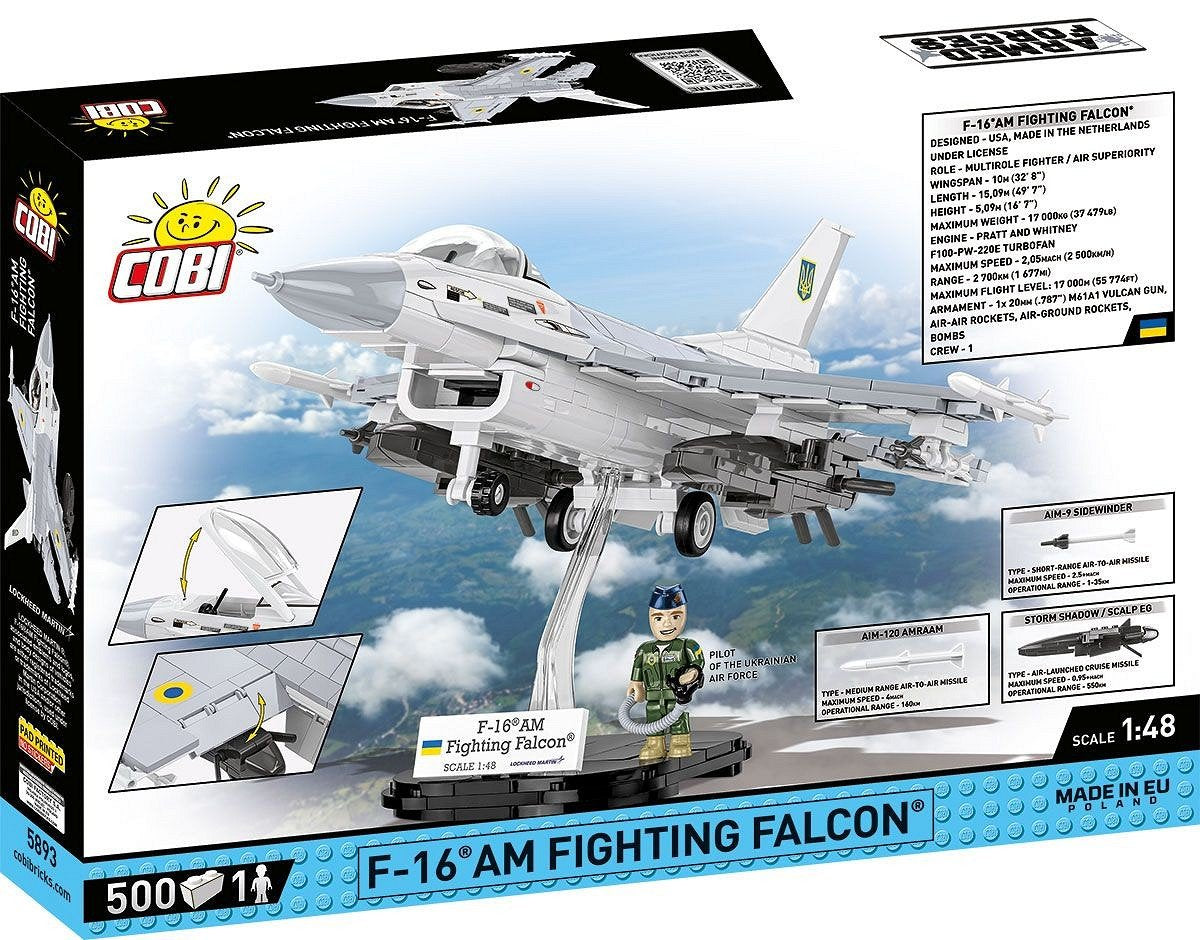 EAN 5902251058937 - COBI F-16AM Fighting Falcon imagen 13