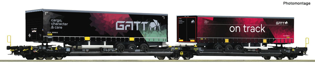 Roco 6600170 Tragwagen Dc Tx Logistik