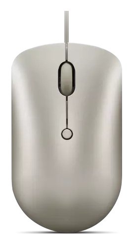 Ratón Compacto Con Cable Lenovo 540 Usb-C (Arena)