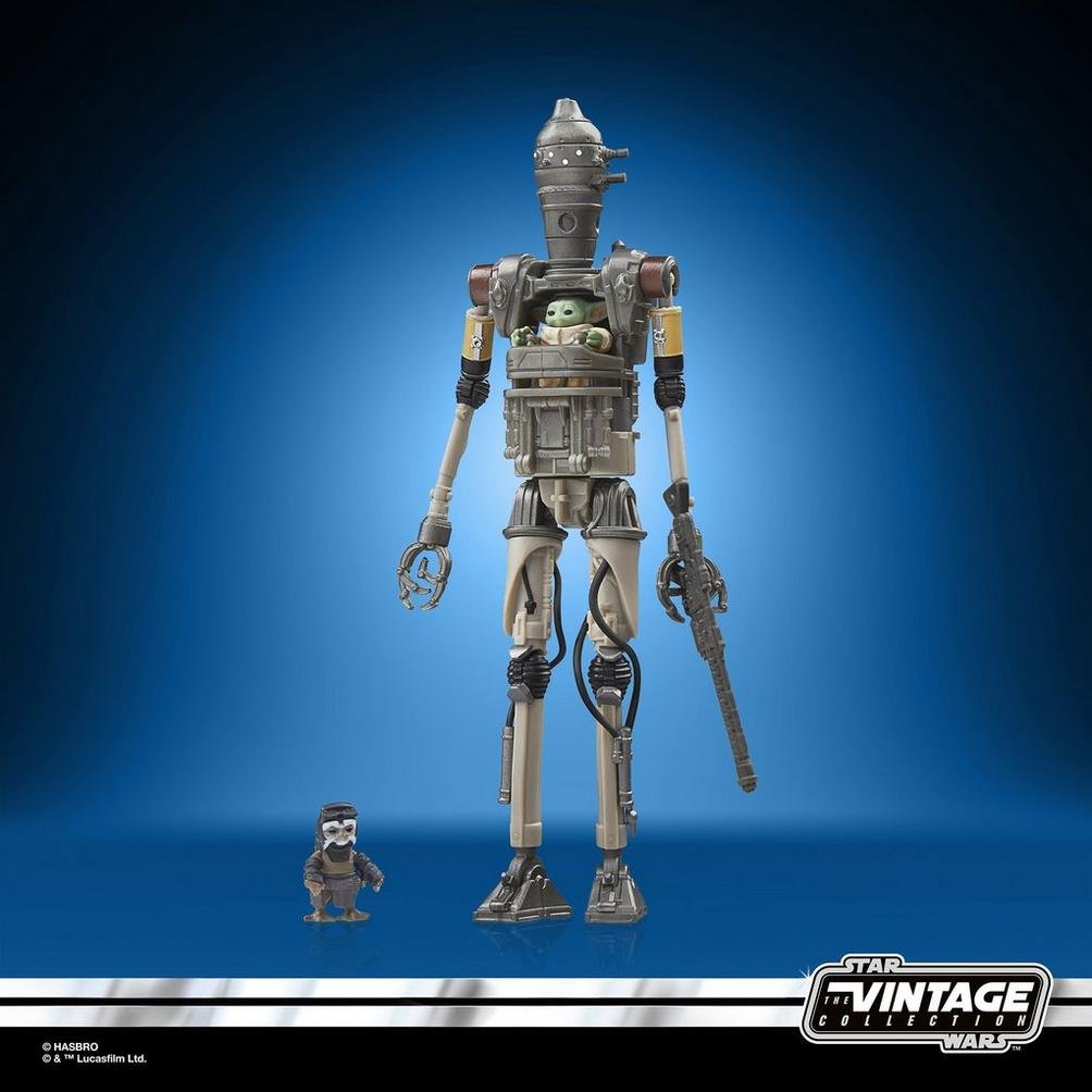 Figura Hasbro Star Wars The Mandalorian The Vintage Collection Ig 12 Grogu & Anzellan