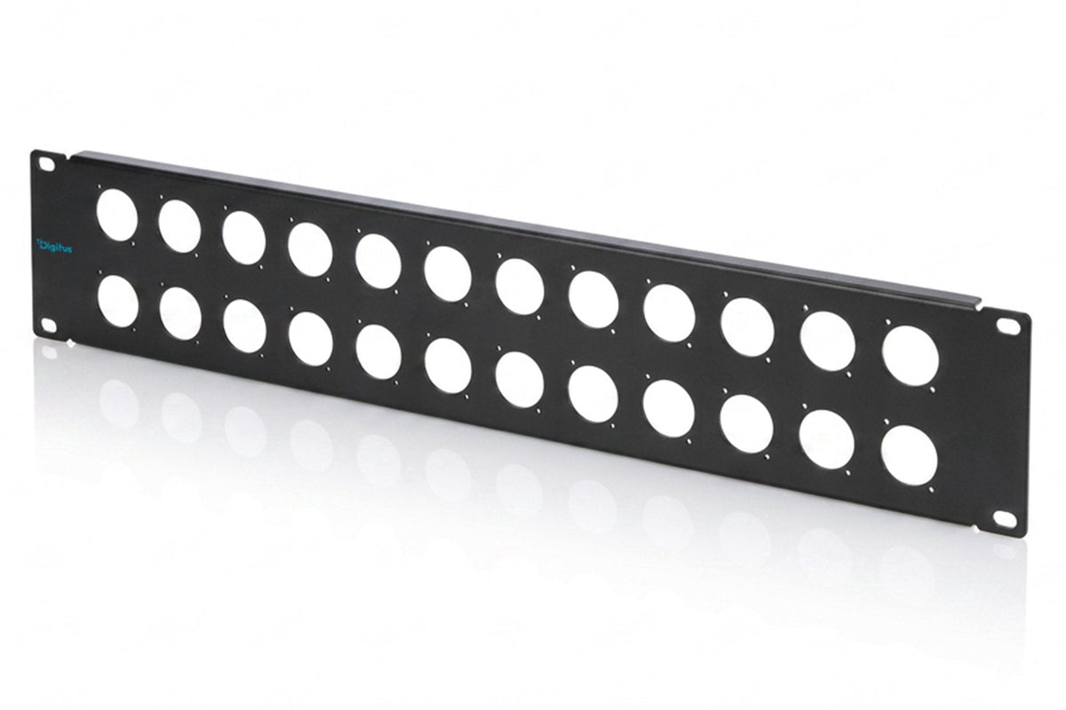 Digitus Rackblende 2he 482,6mm Para 24xd Type Module