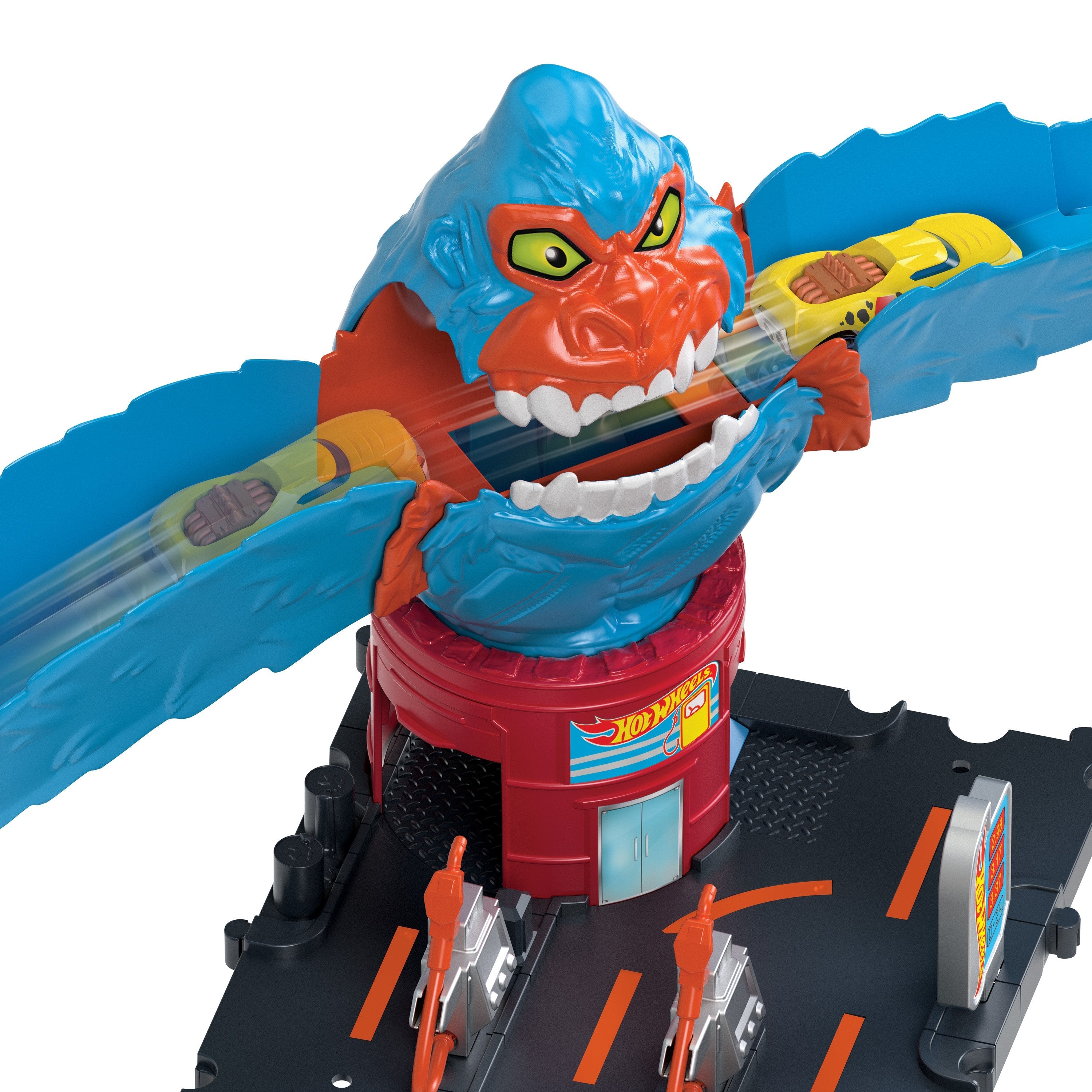 Pista Gorila Gasolinera City Hot Wheels
