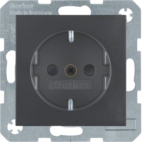 Berker 4723 16 06 Schuko Steckdose B1 Anthrazit