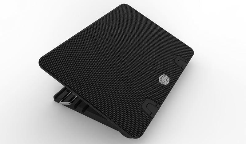 Coolermaster Base Refrigeradora Port. Ergostand Iv Negro/1 Ventilador/4xusb 2.0/1 Micro Usb/17  R9-Nbs-E42k-Gp