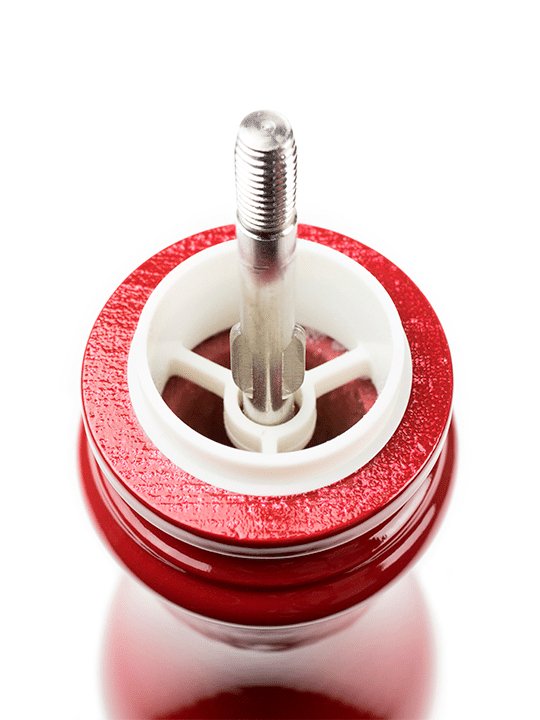 Peugeot Paris Salzmühle 12 Cm Uselect Z Rot Lackiert Holz