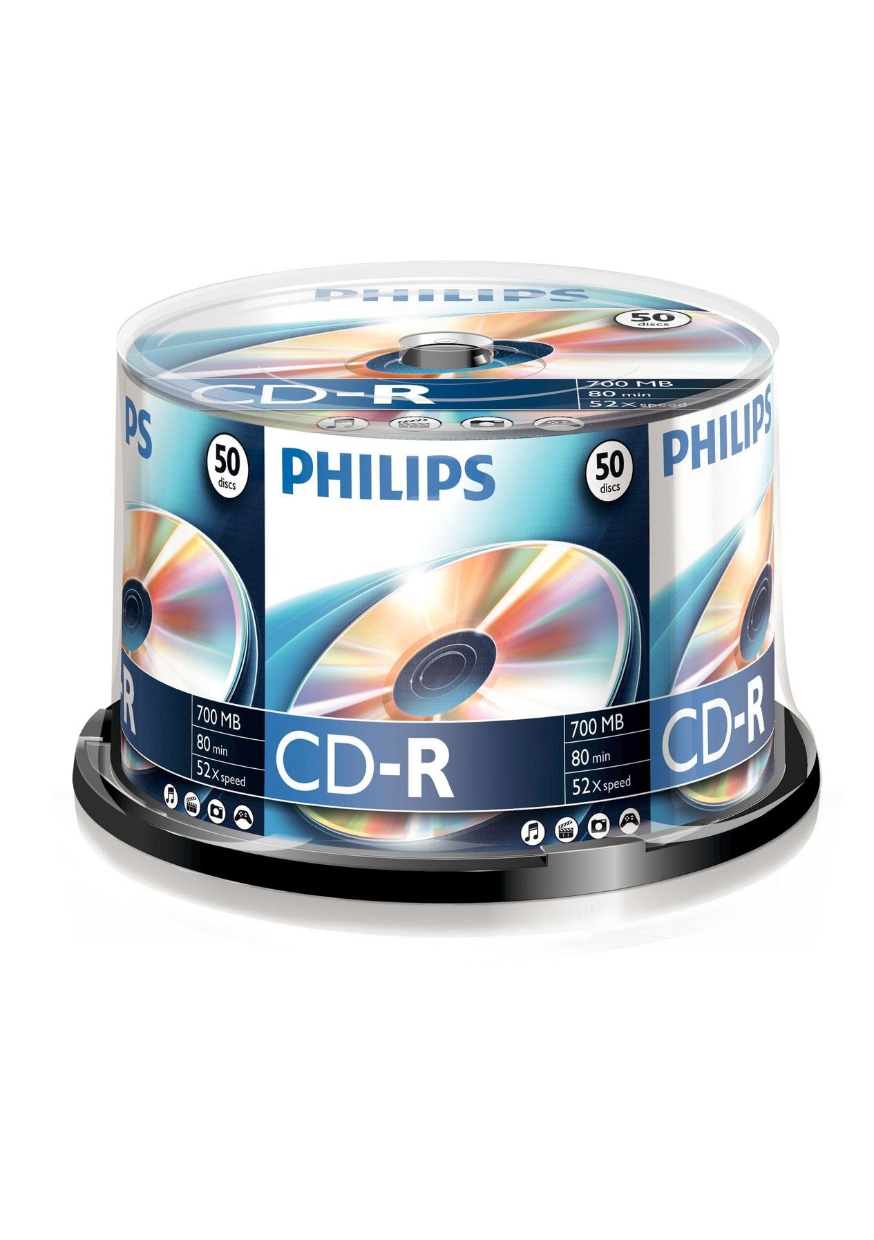 Philips Cd-R 700mb  50pcs Spindel 52x