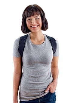 Futuro Corrector De Postura - Ajustable (71.1 - 121.9cm) - Transpirable - Negro