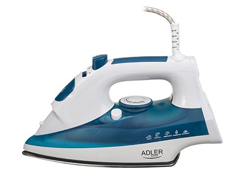 EAN 5908256834293 - Adler AD 5022 Plancha vapor-seco Suela de cerámica 2200 W Azul, Blanco imagen 5