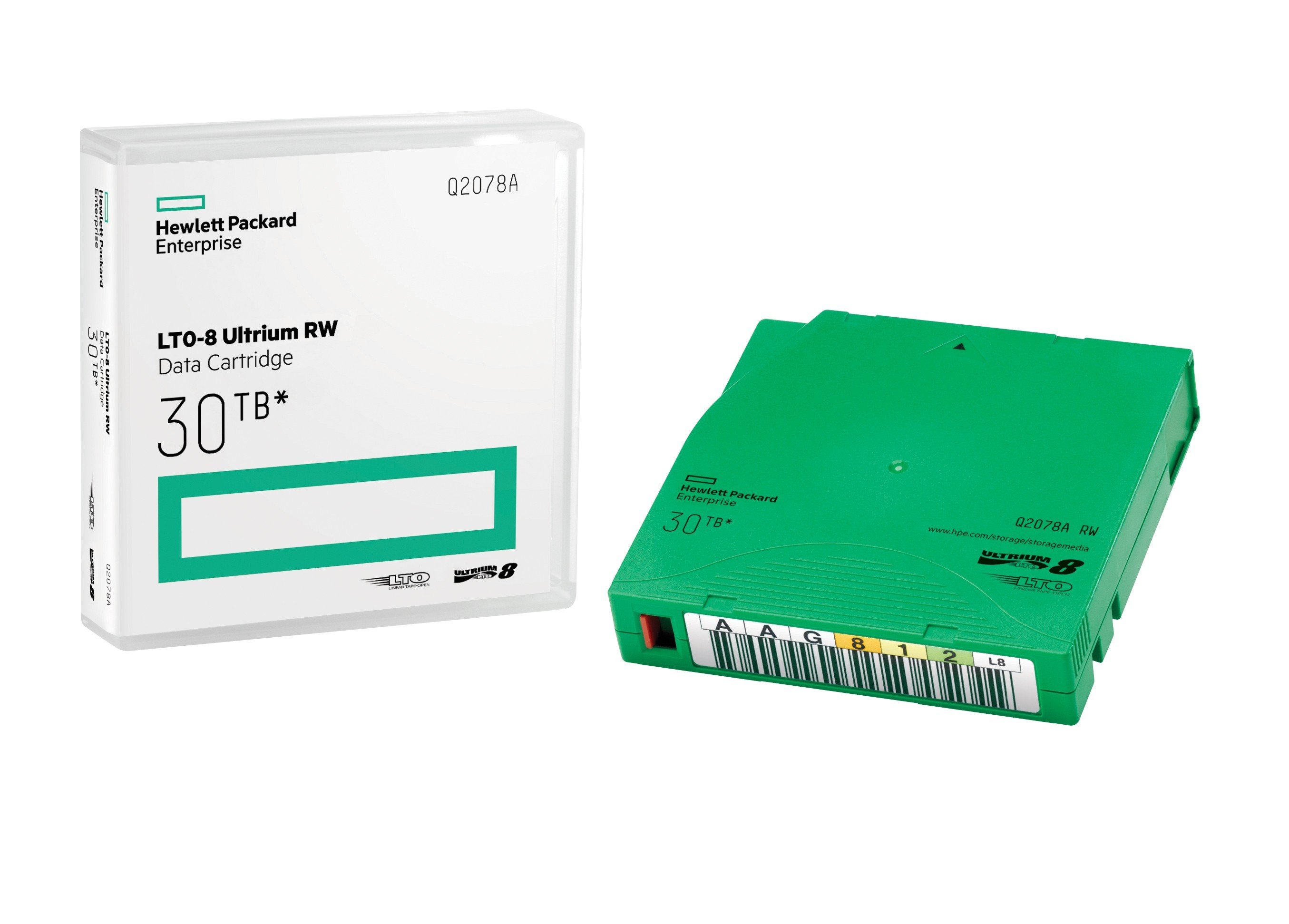 EAN 0190017219097 - HPE LTO-8 Ultrium 30TB RW Data Cartridge imagen 1