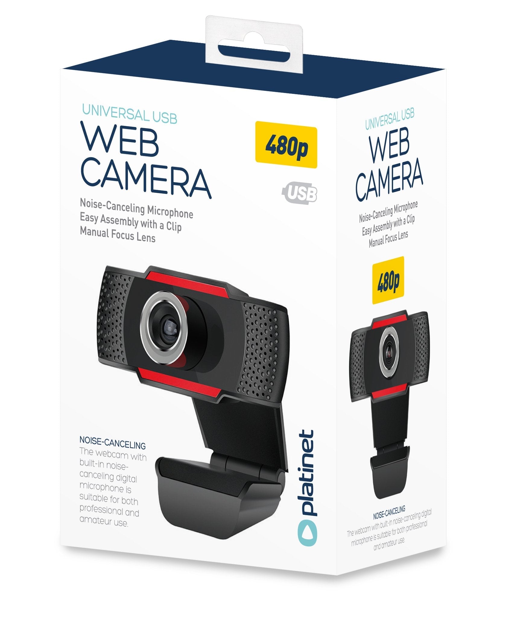 Platinet Webcam 480p + Mic