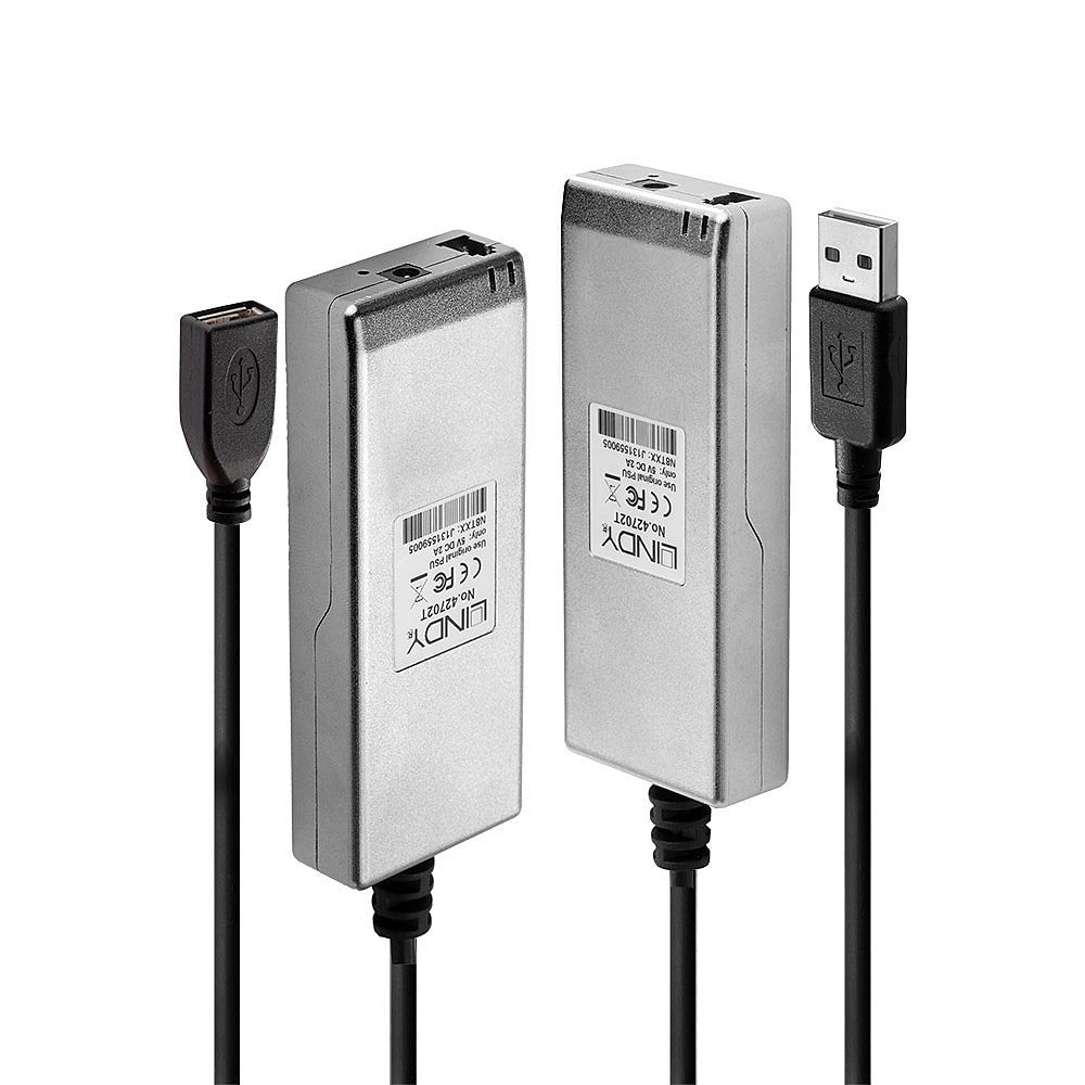 Lindy Extensor Usb 2.0 Mm Lwl Fibra Óptica Multimodo F 200m
