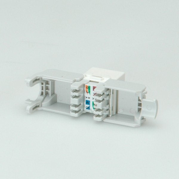 Roline Cat.6 (Class E) Keystone, Ungeschirmt, Werkzeuglos, Weiss