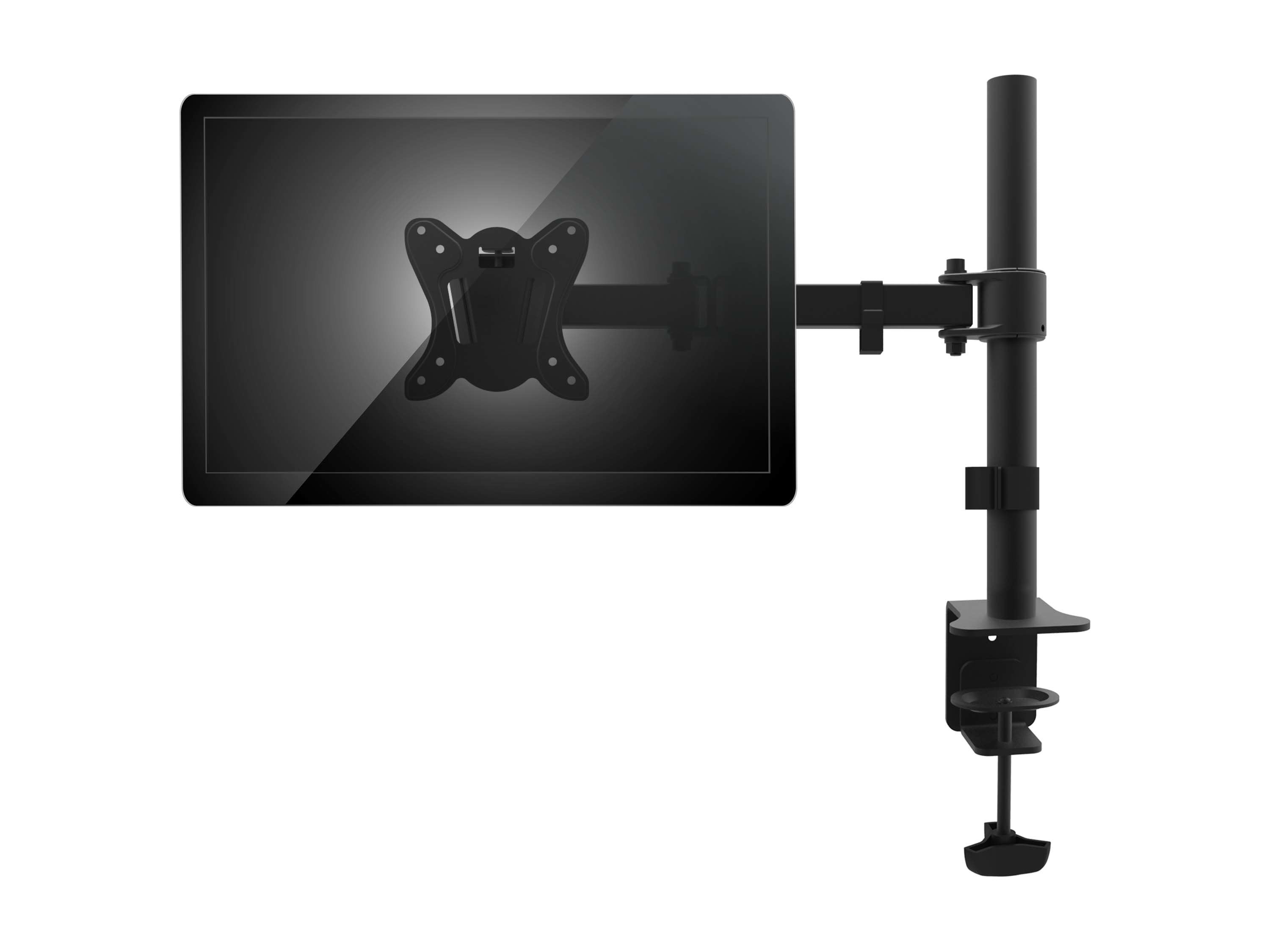 Equip 650151 Soporte De Mesa Inclinable Y Giratorio 360º Para Pantalla 13"-27" Vesa 100x100 Máx 8kg