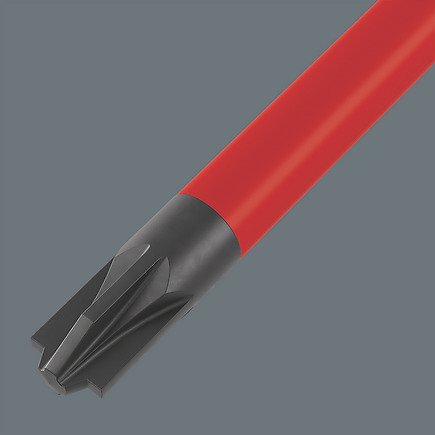 Wera Kraftform Kompakt Vde 15 Torque Extra Slim 1 Buscador De Herramientas, 15 Piezas, Destornillador Rojo/Amarillo, Incluido Mango Dinamométrico, Hojas Intercambiables Vde 5006605001