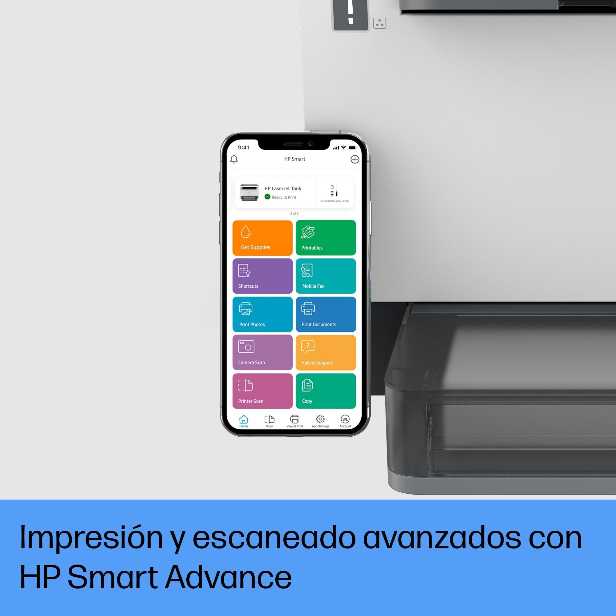 EAN 0195908729273 - HP LaserJet Tank MFP 2604dw Printer Laser A4 600 x 600 DPI 22 ppm Wifi imagen 14