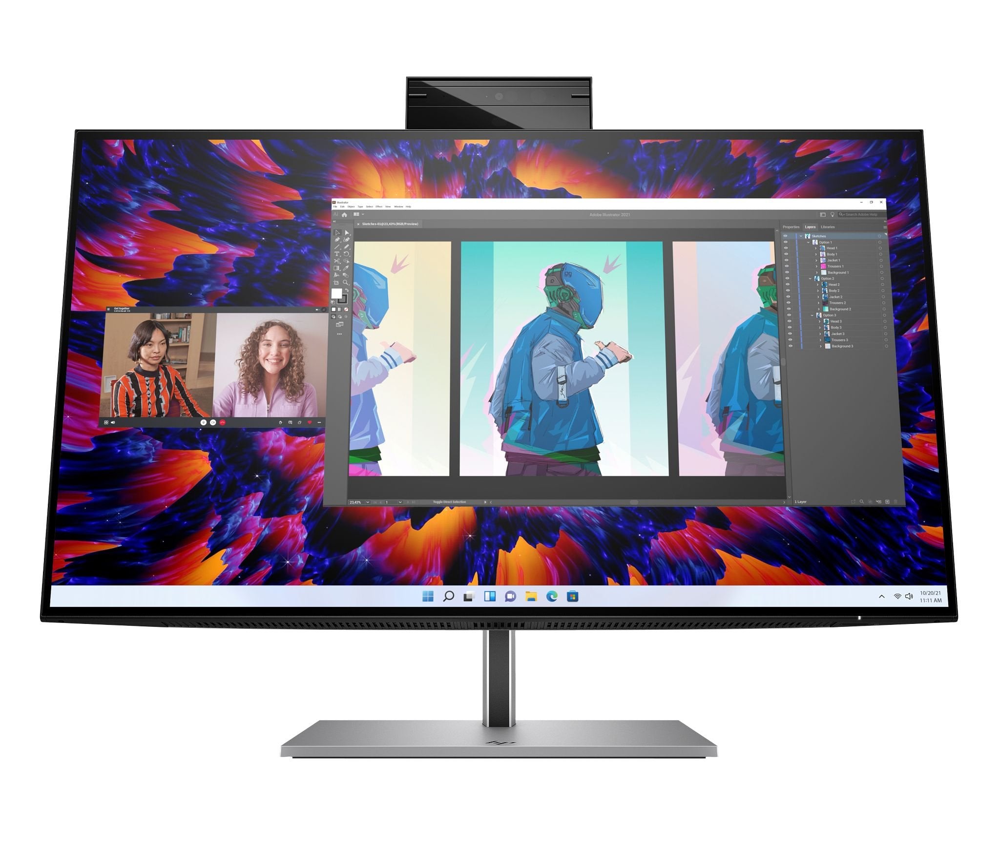 EAN 5715063348925 - HP Z24m G3 QHD Conferencing Display pantalla para PC 60,5 cm (23.8") 2560 x 1440 Pixeles Quad HD LCD Plat imagen 1
