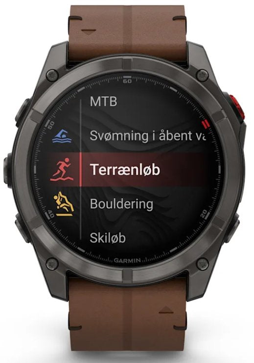Watch Garmin Fenix 8 Pro Amoled Sapphire Gps 51mm - Graphit/Titanium Titan
