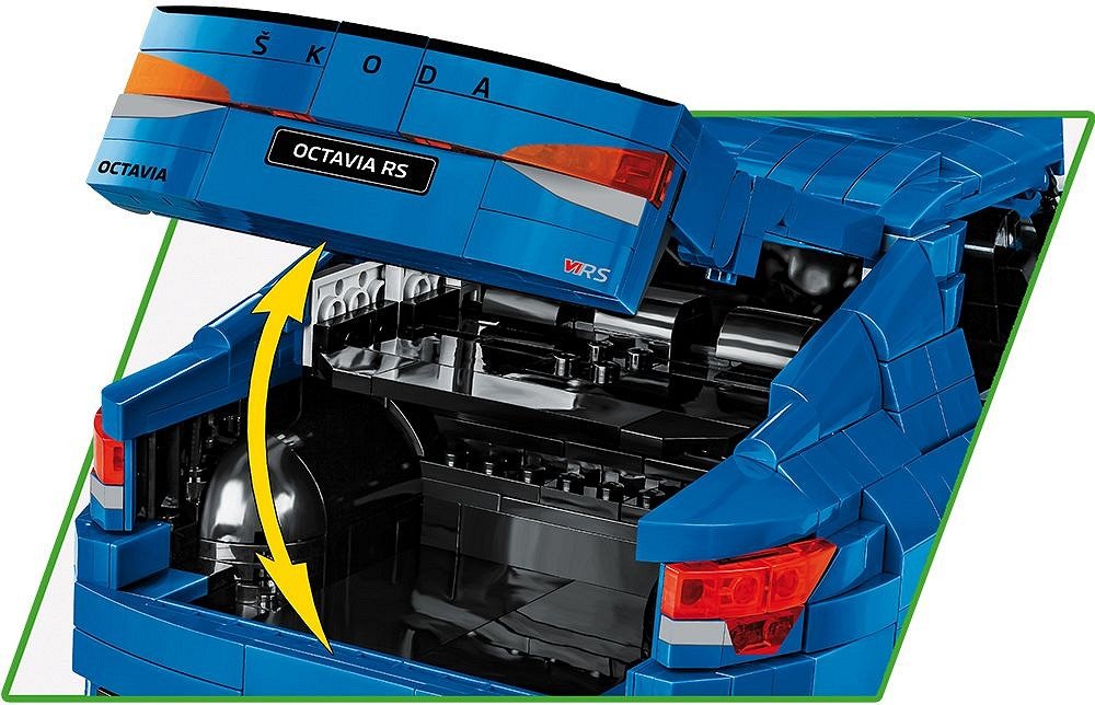 Juguete De Construcción Cobi Skoda Octavia Rs - Executive Edition, Escala 1:12 Cobi-24342