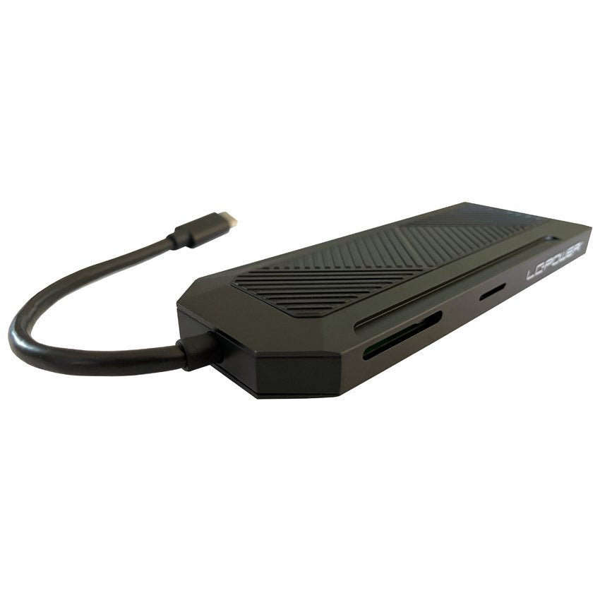 Lc-Power Hub Lc-Hub-C-Multi-6-Rgb Black