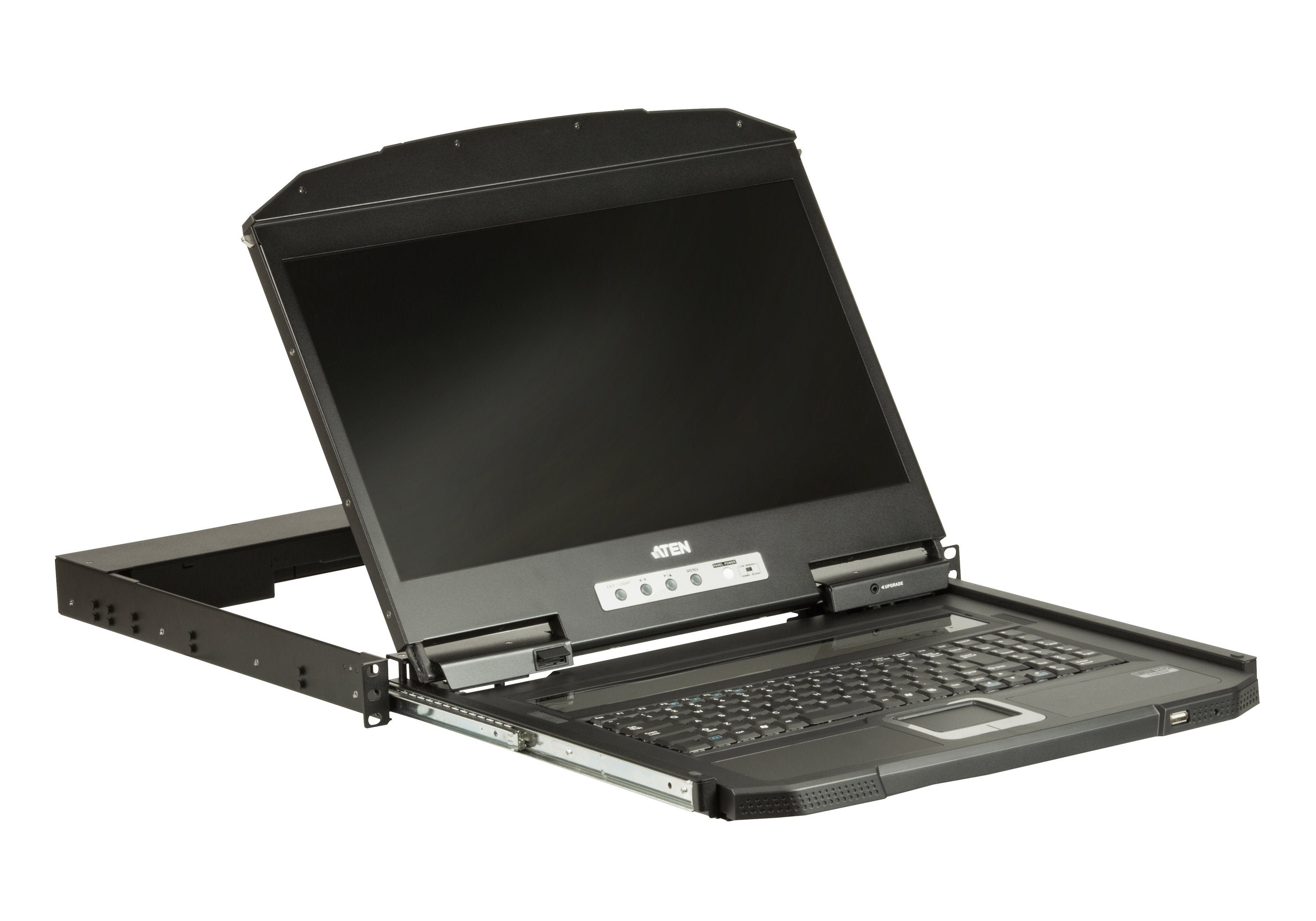 EAN 4710469343254 - ATEN CL3100NX consola de rack 47 cm (18.5") 1366 x 768 Pixeles Metal, Plástico Negro 1U imagen 3