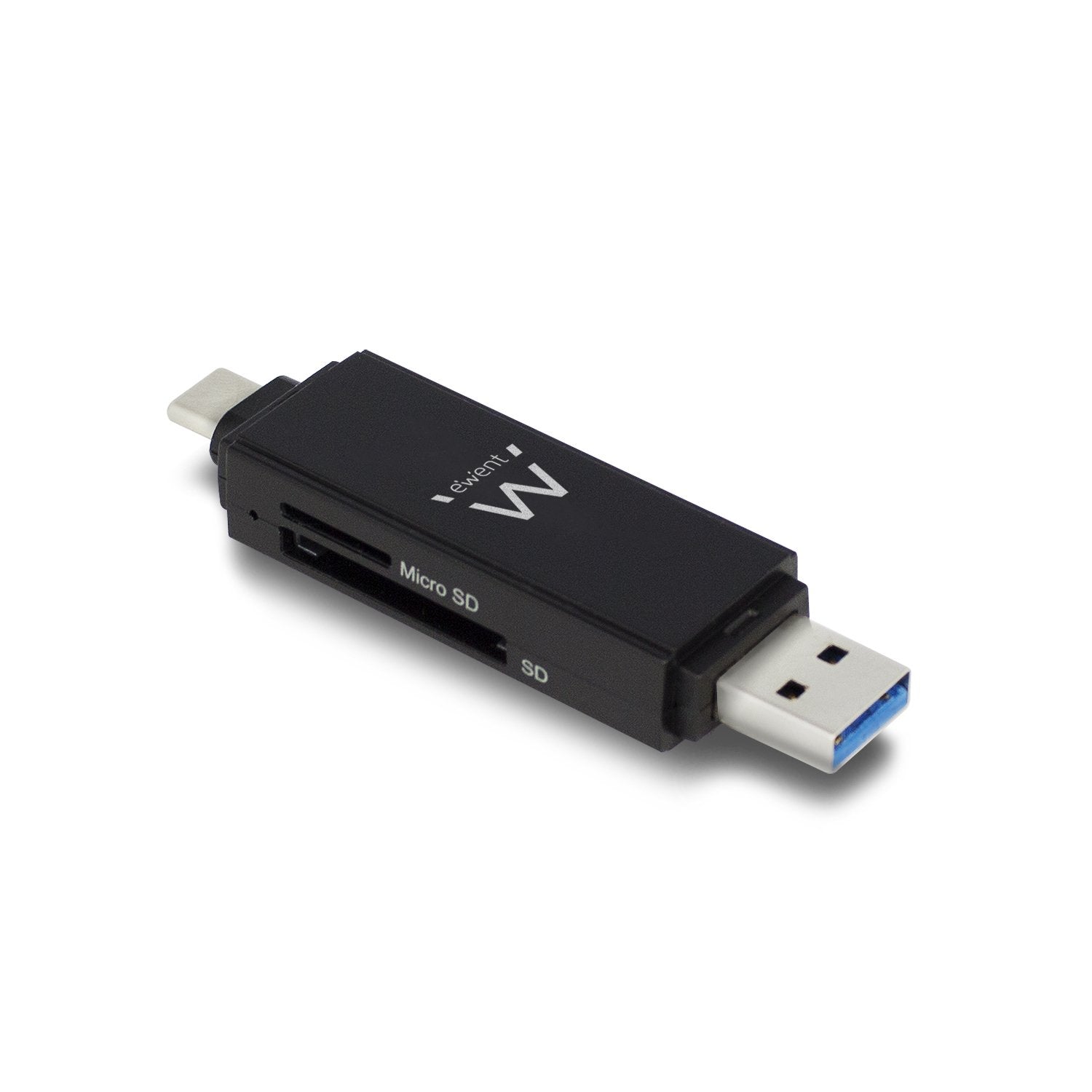 Lector De Tarjetas Externo Ewent Usb 3.0 Tipo C/ Tipo A (Ew1075) Ewent Ew1075, Microsd (Transflash),Sd,Sdhc,Sdxc, Usb 3.0 (3.1 Gen 1) Type-A/Type-C, 5000 Mbit/S, Windows 10,Windows 10 Education,Windows 10 Education X64,Wi