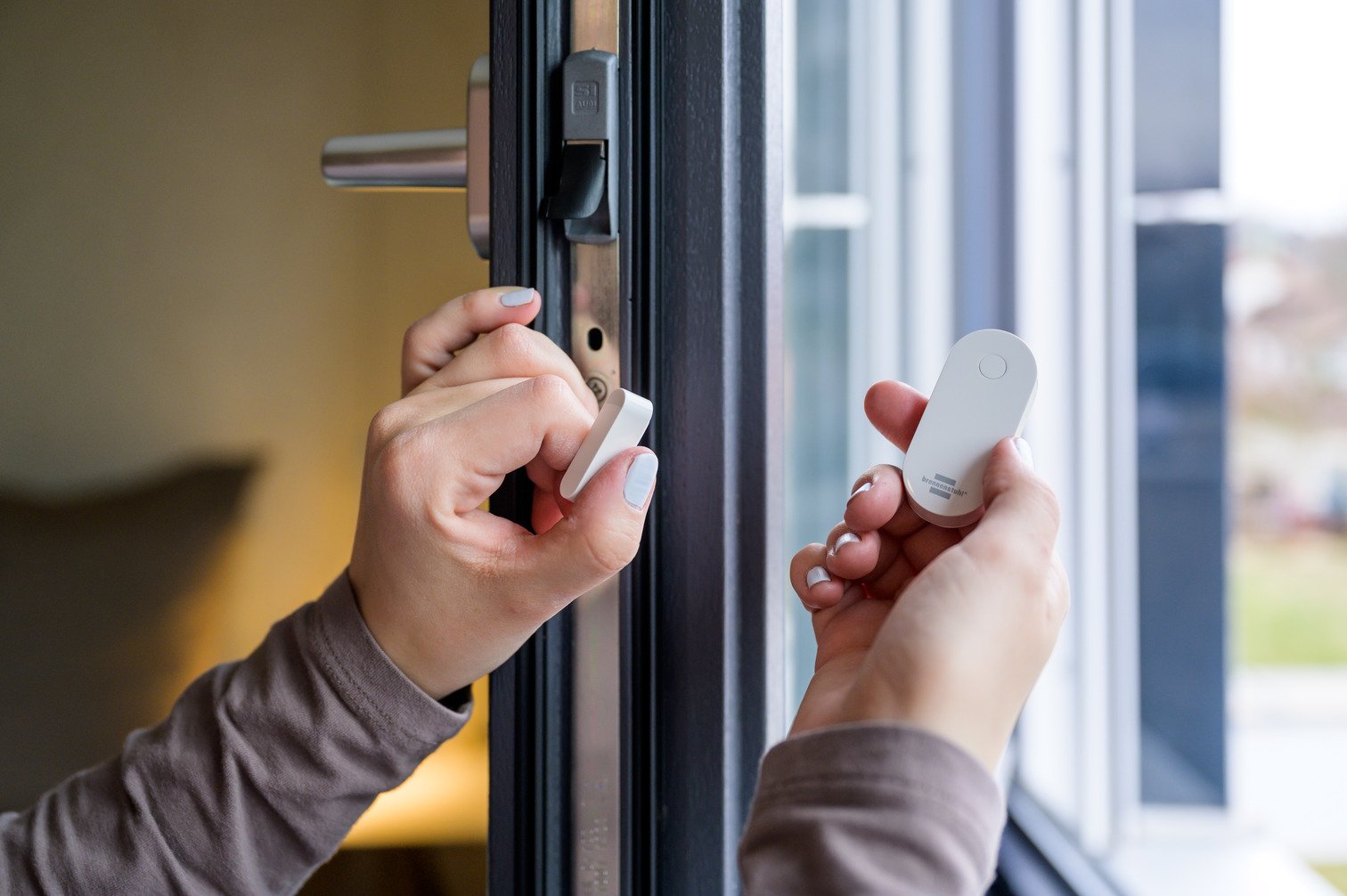 Brennenstuhl Connect Zigbee Door & Window Contact Tfk Cz 01, Detector De Apertura 1293910