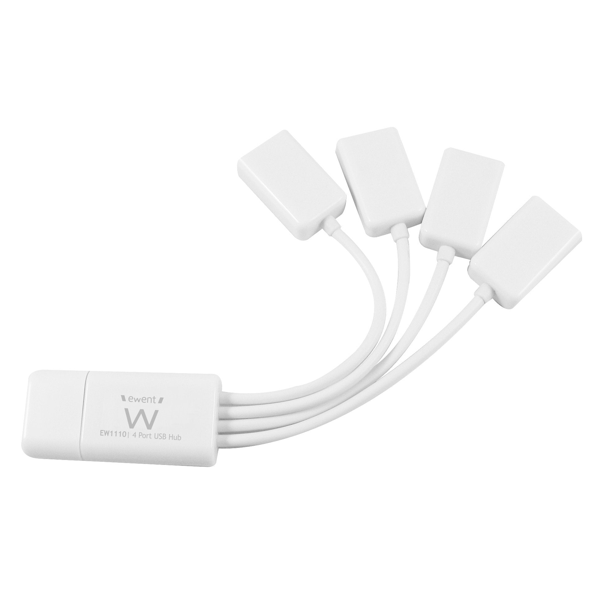 Ewent Hub Flexible 4 X Usb 2.0 4x Usb 2.0