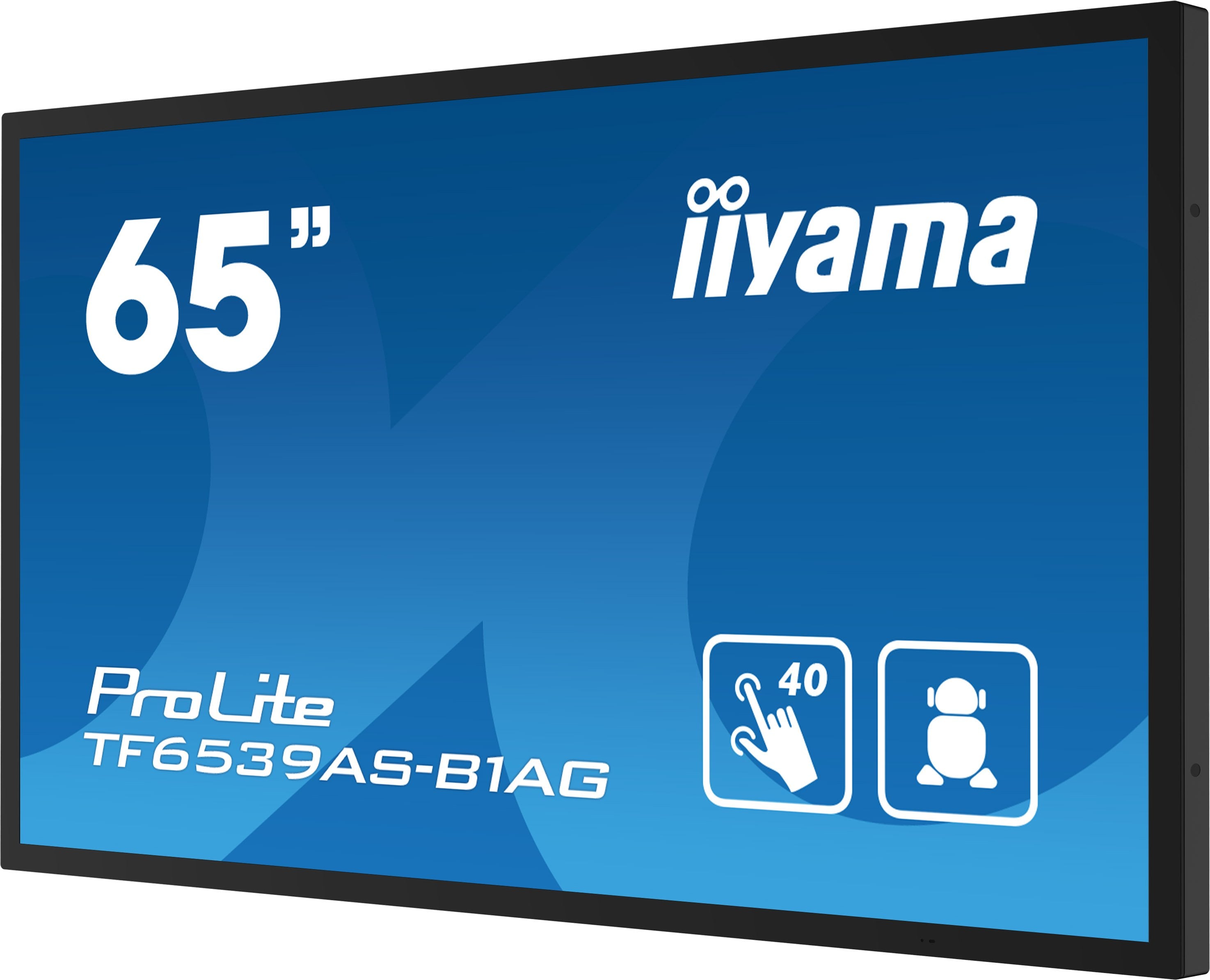 EAN 4948570123902 - iiyama TF6539AS-B1AG pantalla de señalización Pantalla plana para señalización digital 163,8 cm (64.5") L imagen 7