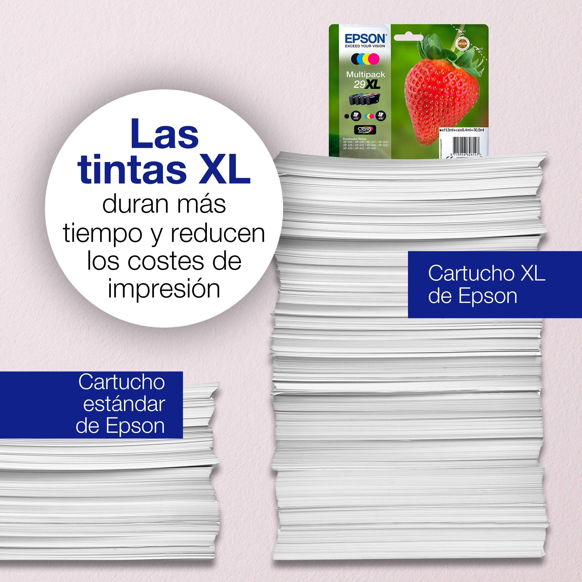 Epson Expression Home Xp-235 Cartucho Magenta 29xl  Rf+Am