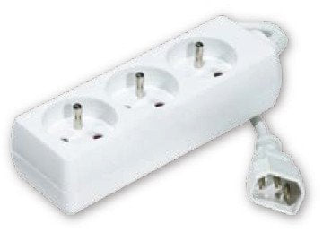 EAN 5420016813602 - LOGON 3 way power strip for UPS system 1,5 m imagen 1