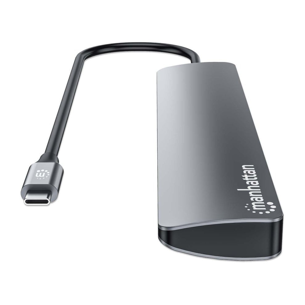 Manhattan 7-Port Usb-C Usb-A Hub 4+3 Con Power Delivery