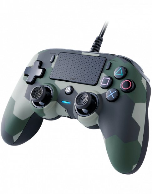 Ps4 Nacon Compact Controller Camo Green